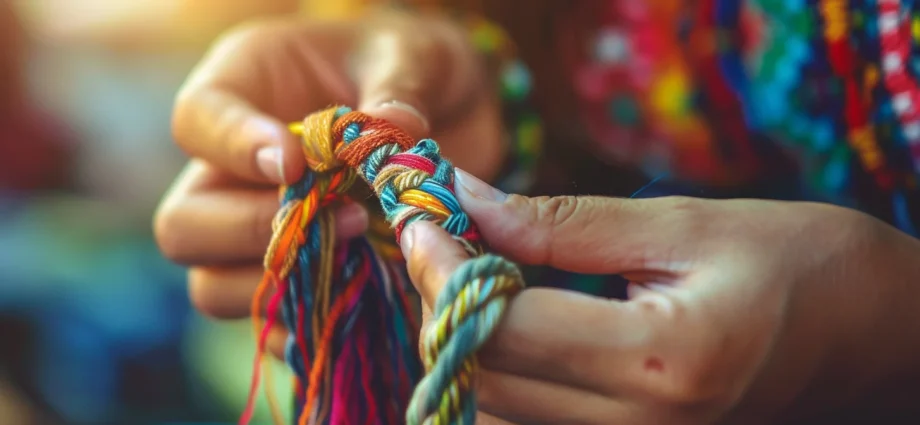 réaliser un bracelet tressé